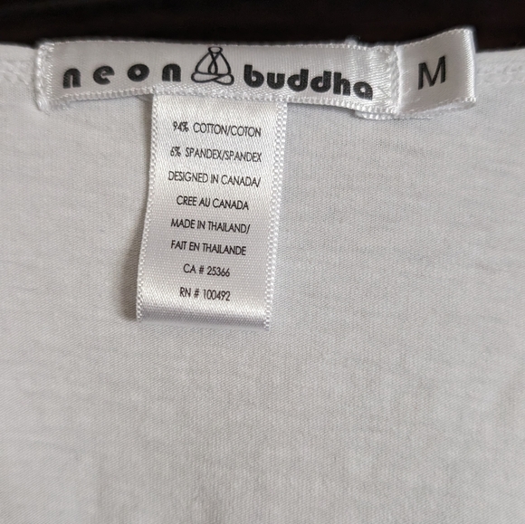 Neon Buddha tie shirt - Picture 2 of 2